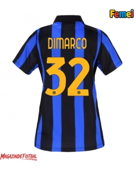 Inter Milan Federico Dimarco #32 Tricou Fotbal Replică 2026-27 Femei Acasa